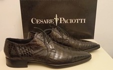 Scarpe Uomo Cesare Paciotti In Pelle di Coccodrillo 
