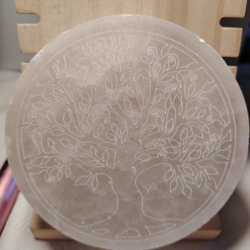 Piastra selenite circolare - piastra,