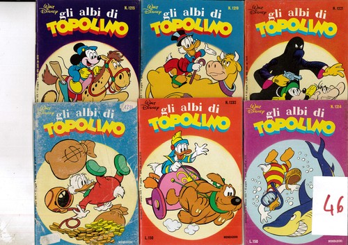 Topolino albi fumetti - topolino,