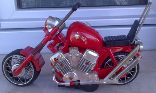Motorcycle chopper hopper toy - motorcycle,