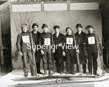 Sci d'epoca grandi sci in