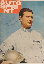 Autosprint del 15-maggio 1963  Autografato con dedica di Bernie  Ecclestone