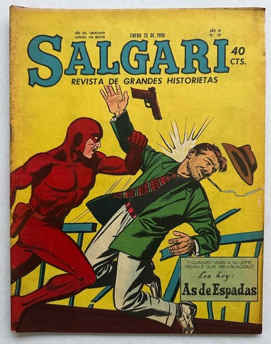 Salgari nº 134 asso picche - 134,