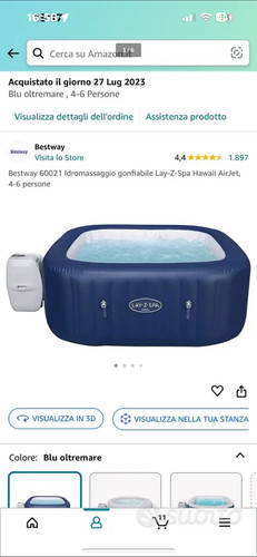 Piscina idromassaggio bestway - piscina,