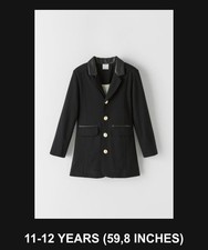 Blazer Zara bambino orlo a