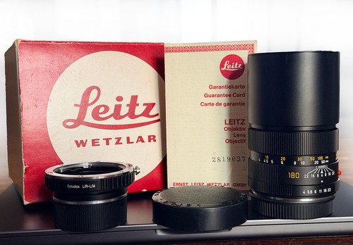 Leitz leica elmar 180mm r - f/4,