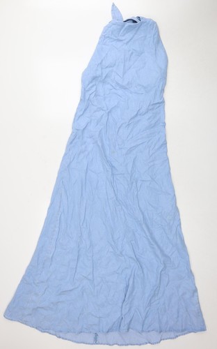 Abito lungo donna zara - zara, blu