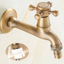 Rubinetto acqua ottone manico