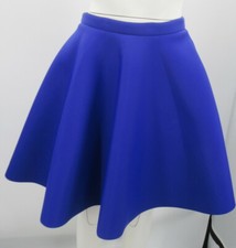 MSGM cobalt blue mini flare