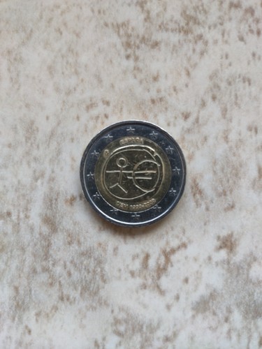 Due euro moneta rara - , omino