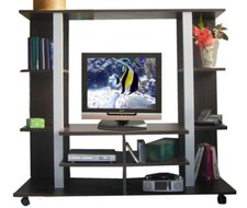 Carrello porta con ripiani - con,