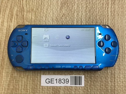 Console psp 3000 blu vibrante - console,