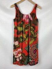 Abito smanicato donna Desigual fantasia floreale taglia 34