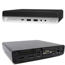 HP EliteDesk 800 G4 DM Core i5-8500T, 8 GB RAM 256 GB SSD Wind11 Pro