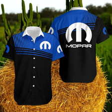 Camicia hawaiana con logo