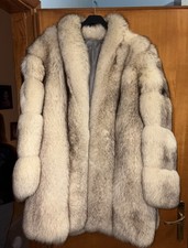 pelliccia volpe argentata