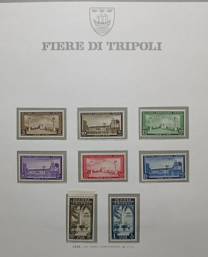 1938 xii fiera tripoli - di,