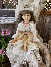 Vintage Porcelain Doll -