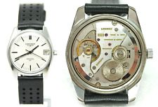 Orologio Longines Admiral HF stainless steel mechanical watch vintage clock 6952