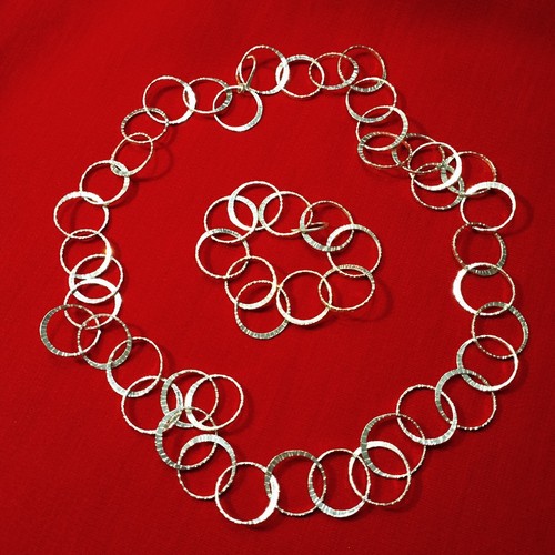 Collana bracciale vintage - collana,
