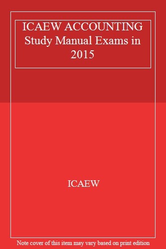 Icaew accounting study - icaew,