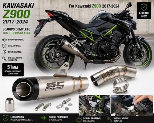 Scarico kawasaki z900 - scarico,