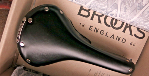 Sella brooks rondine cromata - sella, brooks.rondine
