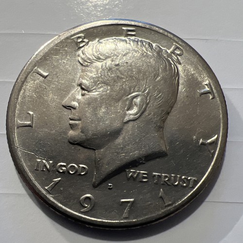 Mezzo dollaro kennedy 1971 - dollaro, d