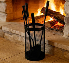 Set Da 5 Pezzi per Caminetto