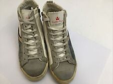Leather Crown Sneakers 36