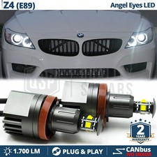 ANGEL EYES LED H8 PER BMW Z4 E89 Luci di Posizione Bianche CANbus NO ERRORI 40W
