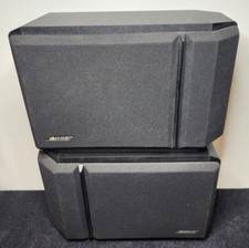 BOSE 201 SERIE IV ALTOPARLANTI DIRETTI/RIFLETTENTI NERI L&R TESTATI COPPIA ABBINATA