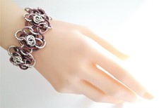 Bracciale floreale in