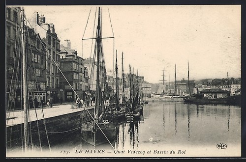 Cpa havre quai - cpa, havre,