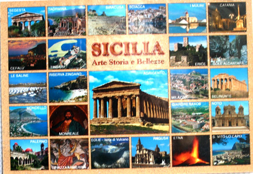 Cartolina arte storia - arte,