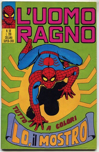 338 uomo ragno corno - [338],