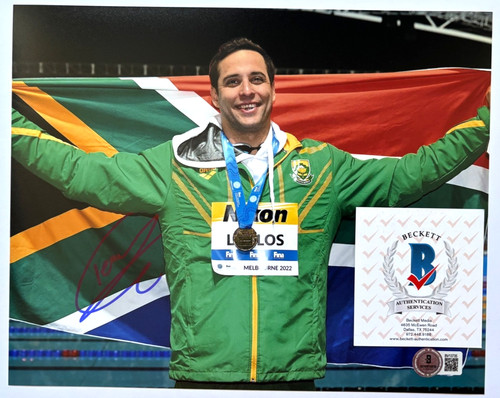 Foto firmata chad clos - foto,