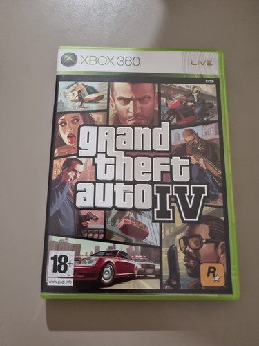 Grand theft auto xbox360 - iv,