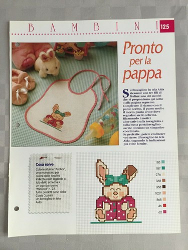 Schema punto croce bambini - croce,