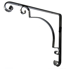 Mensola Reggimensola in ferro battuto stile liberty grande 40 cm reggi mensole