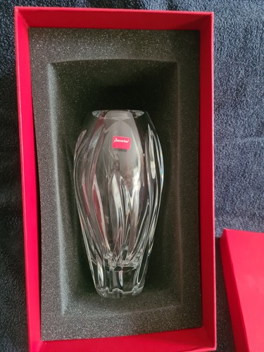 Vase cristal baccarat signé - cristal,