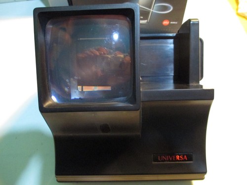 Lettore diapositive vintage - lettore,