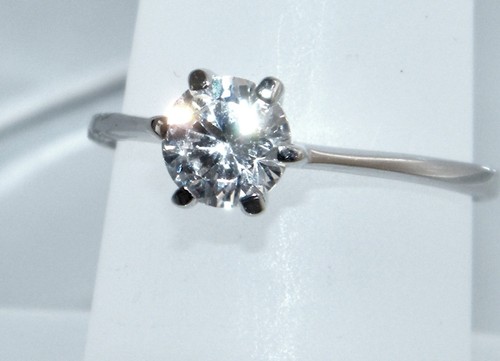 Anello solitario argento 925 - argento,