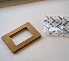 Bticino Matix avorio Magic TT 503/3A/BR placca 3 moduli bronzo NUOVA