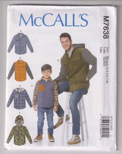 7638 mccalls giacca senza - mccalls,