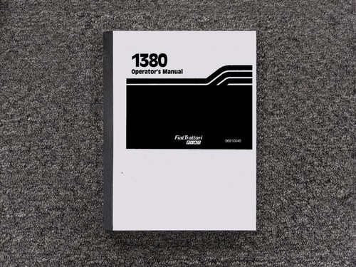 Fiat trattori 1380 manuale - trattori,