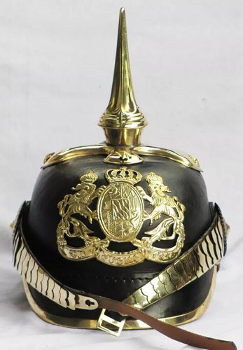 Elmetto prussiano pelle - elmetto,