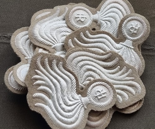 Fregio plastica argento kaki - fregio,