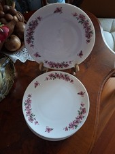 6 Piatti Da Dessert  Porcellana Bavaria Vintage