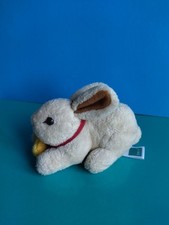 "THUN" mini peluche "Coniglio", colore beige e marrone, altezza 5,5 cm.